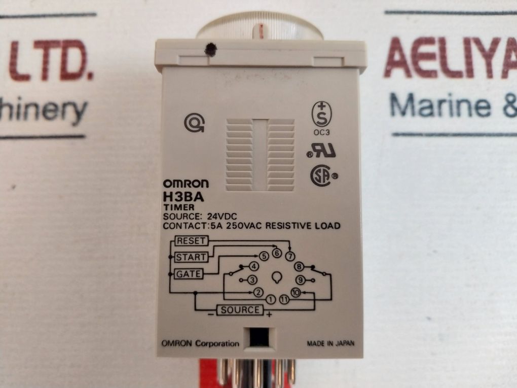 Omron H3Ba Timer 24 Vdc