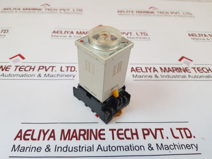 Omron H3Ba Timer Relay With Base 0-10 Sec