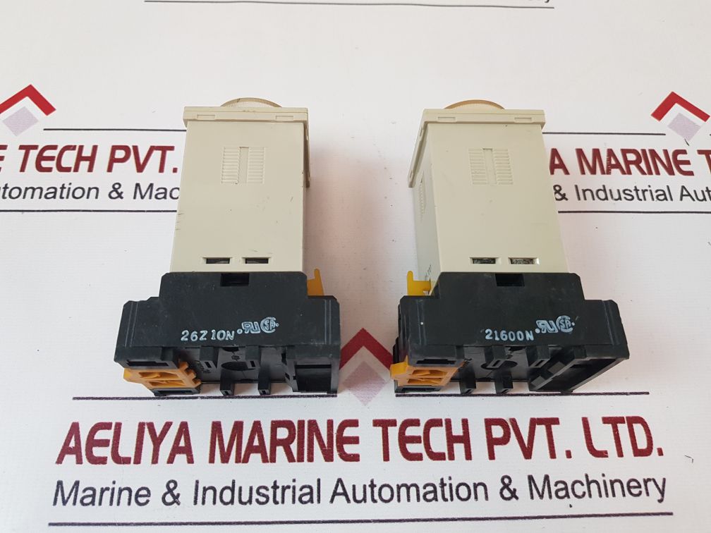 Omron H3Ba Timer Relay With Base 0-10 Sec