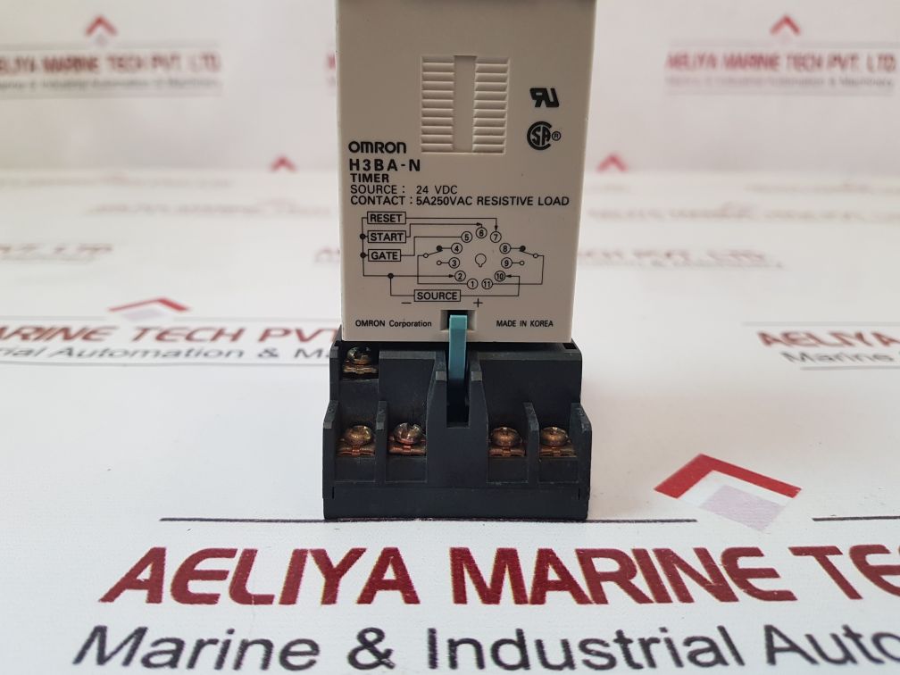 Omron H3Ba-n Timer With Base 24Vdc