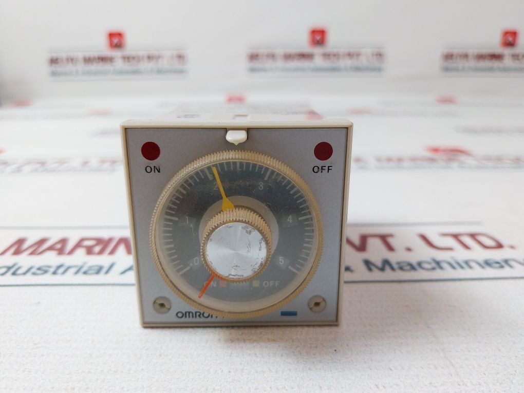 Omron H3Bf-8 Relay Timer 0-5 Sec 100/110/120Vac 50/60Hz