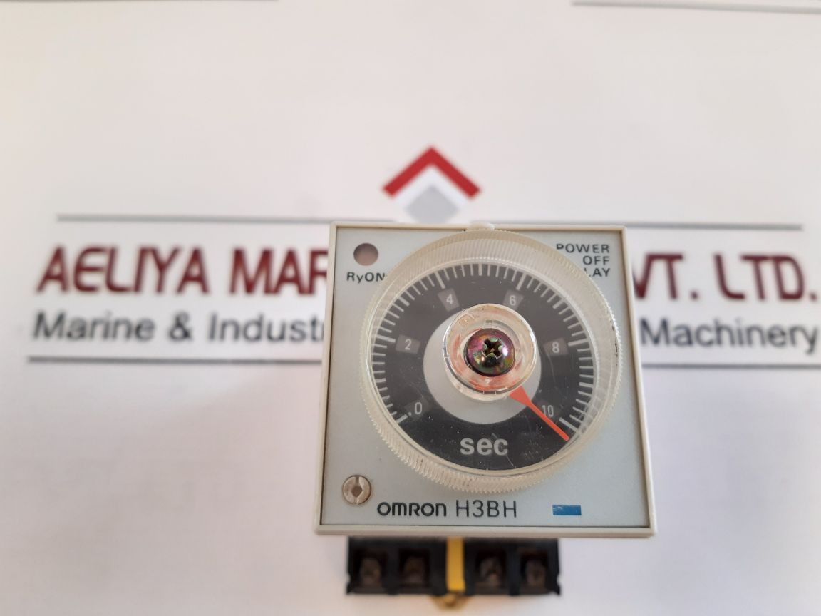 Omron H3Bh-8 Power Off Delay 0.5 To 10 Sec