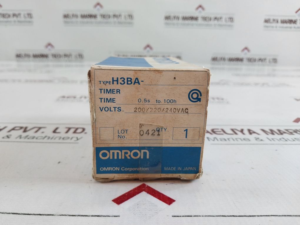 Omron H3Bh-8 Timer 0.5 To 10 Sec 200/220/240Vac