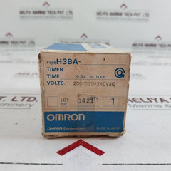 Omron H3Bh-8 Timer 0.5 To 10 Sec 200/220/240Vac