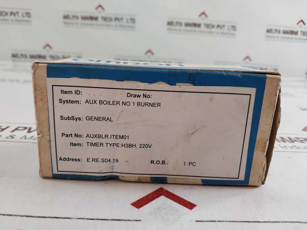 Omron H3Bh-8 Timer 0.5 To 10 Sec 200/220/240Vac