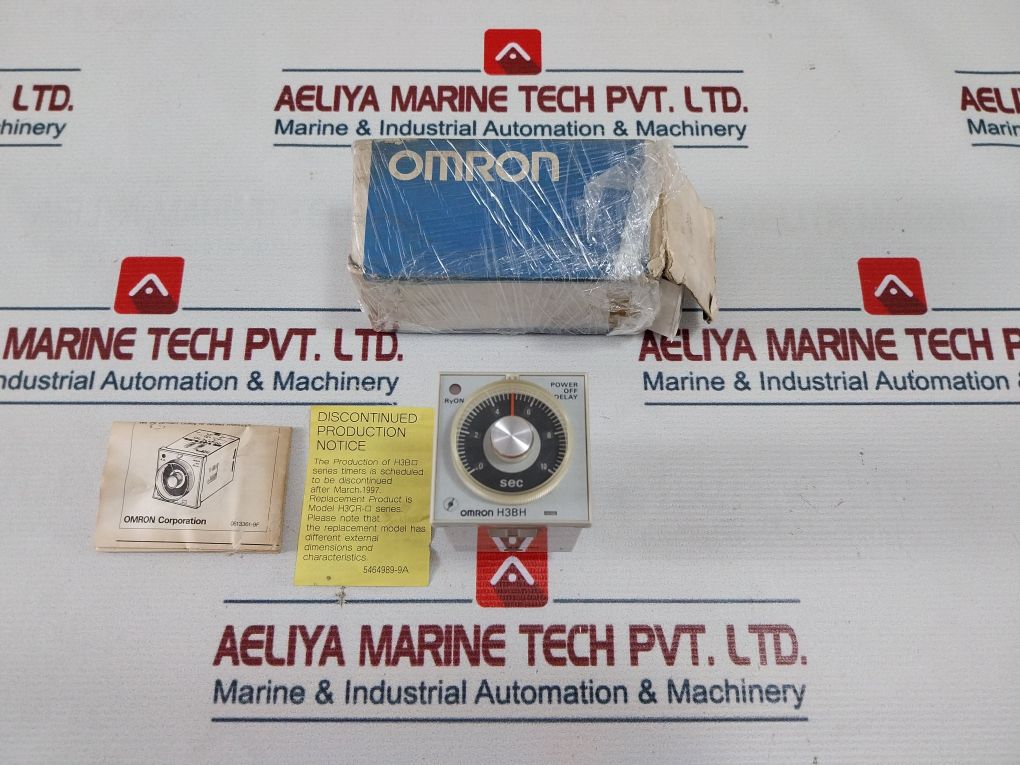 Omron H3Bh-8 Power Off Delay Timer 0.5 To 10 Sec