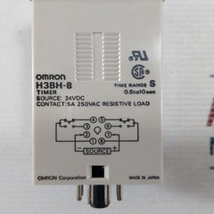 Omron H3Bh-8 Power Off Delay Timer 0.5 To 10 Sec