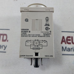 Omron H3Bh-8 Power Off Delay Timer 0.5 To 10Sec