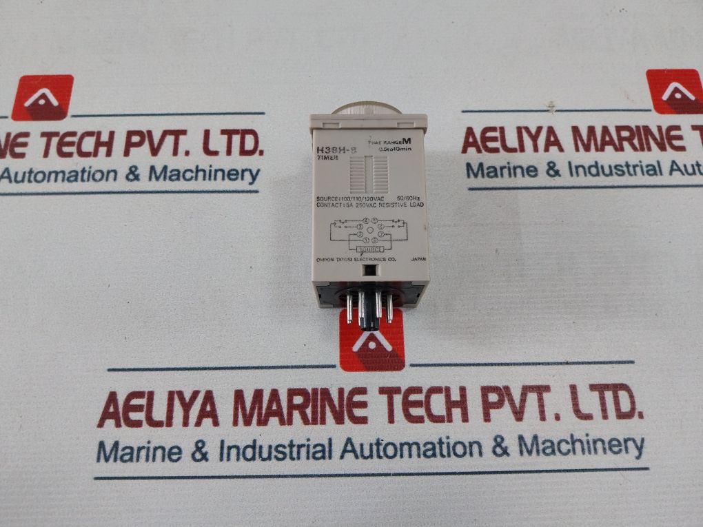 Omron H3Bh-8 Power Off Delay Timer 5A 250V Ac