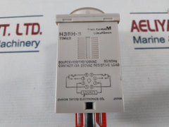 Omron H3Bh-8 Power Off Delay Timer 5A 250V Ac