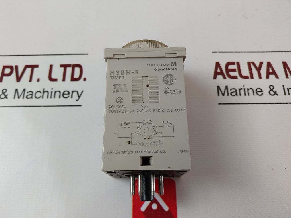 Omron H3Bh-8 Timer 0.5 To 10 Min