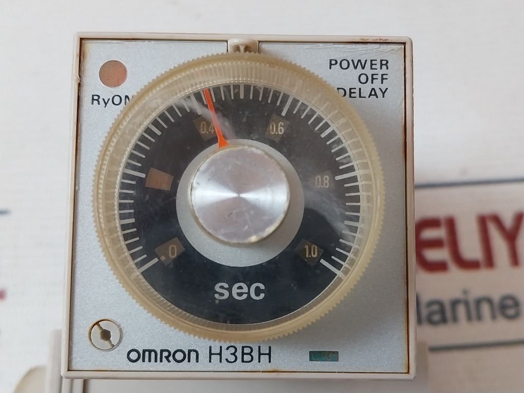 Omron H3Bh-8 Timer 0.5-10 Sec 5A 250Vac 50/60Hz