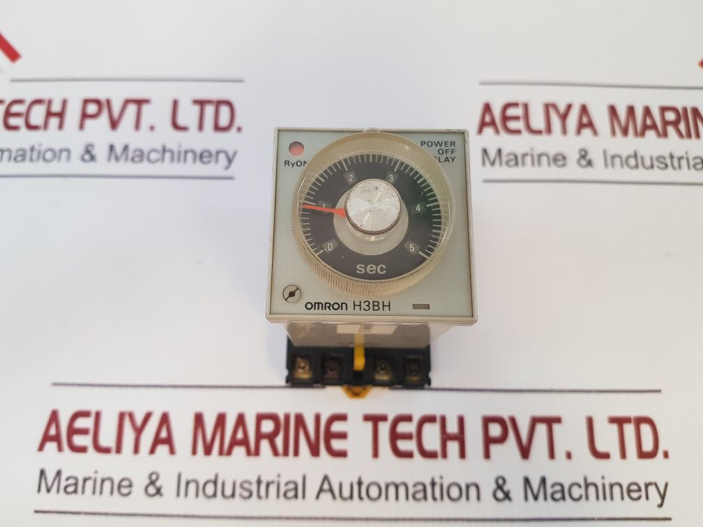 Omron H3Bh-8 Timer With Base
