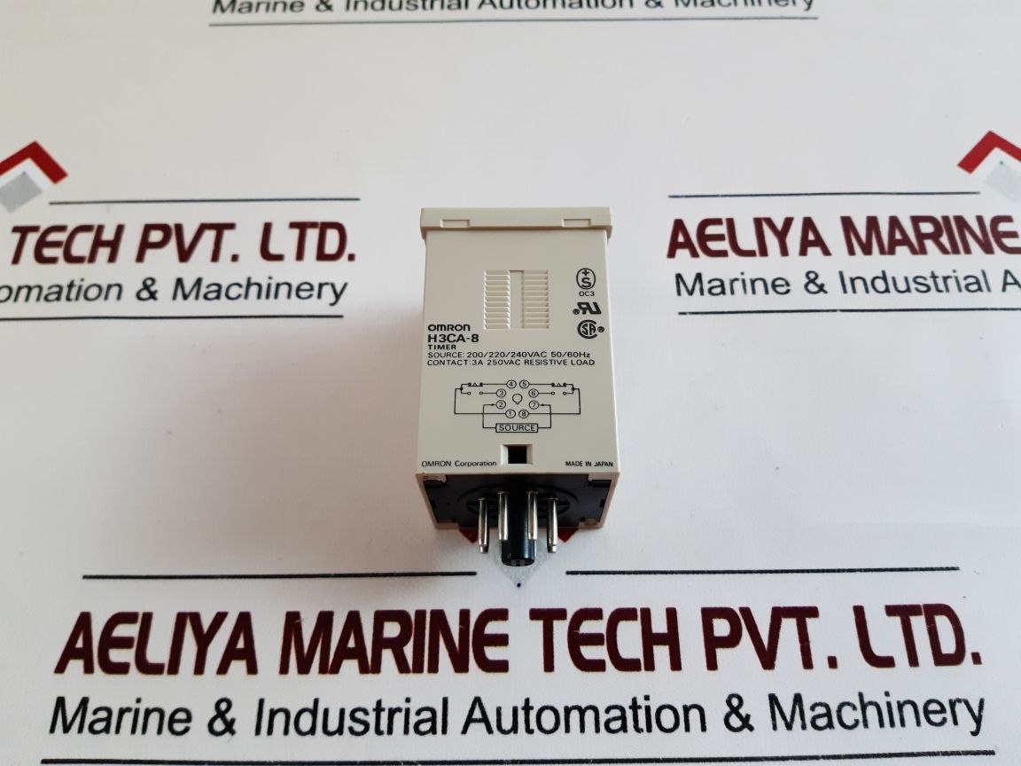 Omron H3Ca-8 Timer 200/220/240Vac