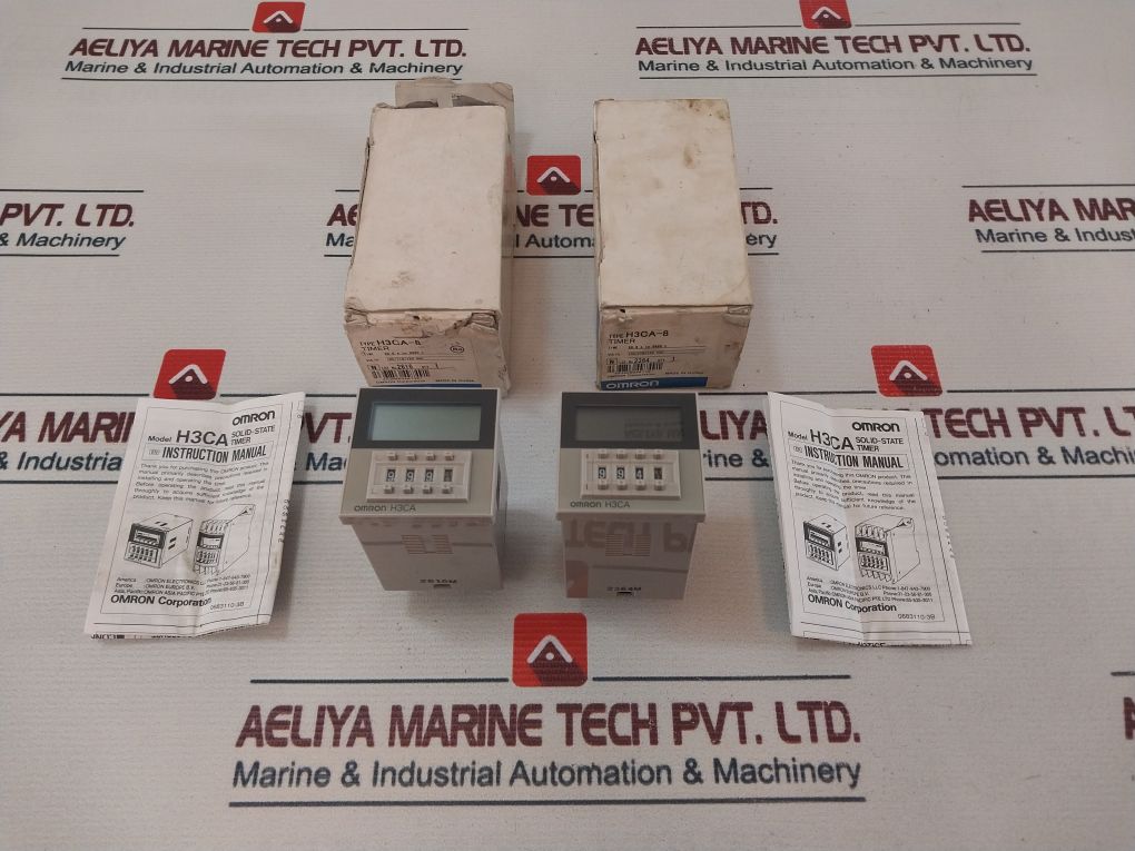 Omron H3Ca-8 Solid-state Timer 50/60Hz 0.1S-9990H