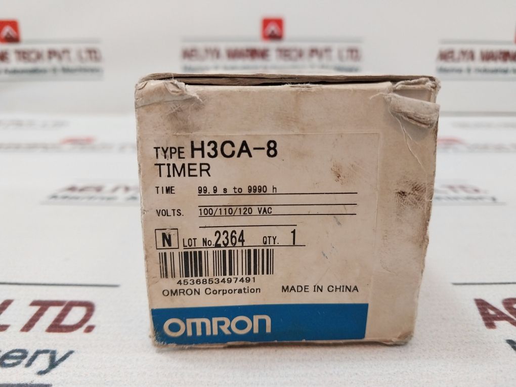 Omron H3Ca-8 Solid-state Timer 50/60Hz 0.1S-9990H