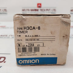Omron H3Ca-8 Solid-state Timer 50/60Hz 0.1S-9990H