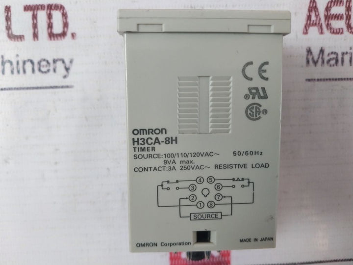 Omron H3Ca-8H Timer 100/110/120Vac