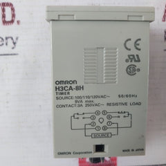 Omron H3Ca-8H Timer 100/110/120Vac