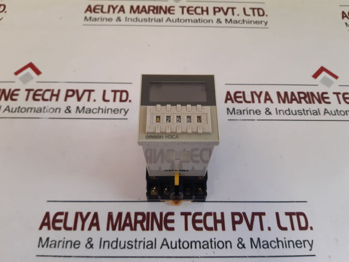 Omron H3Ca-a-306 Relay Timer With Base
