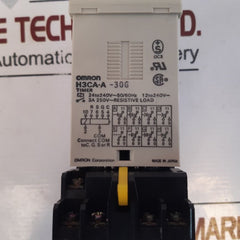 Omron H3Ca-a-306 Relay Timer With Base