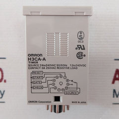 Omron H3Ca-a Time Delay Relay 99.9S To 9990H 12 To 240V Dc 