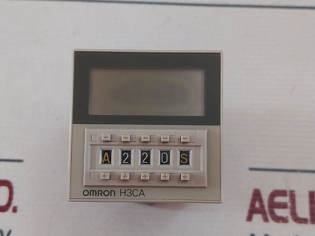 Omron H3Ca-a Time Delay Relay 99.9S To 9990H 12 To 240V Dc 