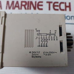 Omron H3Cr-a-315 Timer 5A 250 Vac 50/60Hz