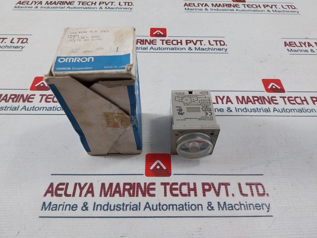 Omron H3Cr-a-315 Timer 0-1.2 Min 24Vdc/Ac