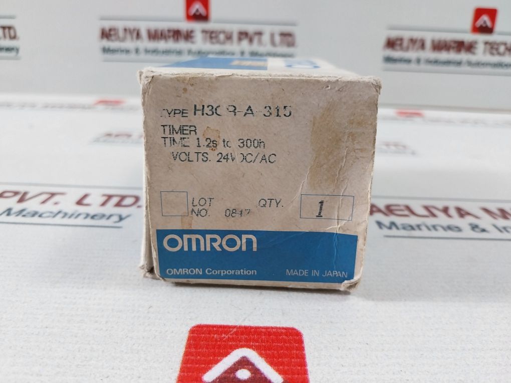 Omron H3Cr-a-315 Timer 0-1.2 Min 24Vdc/Ac