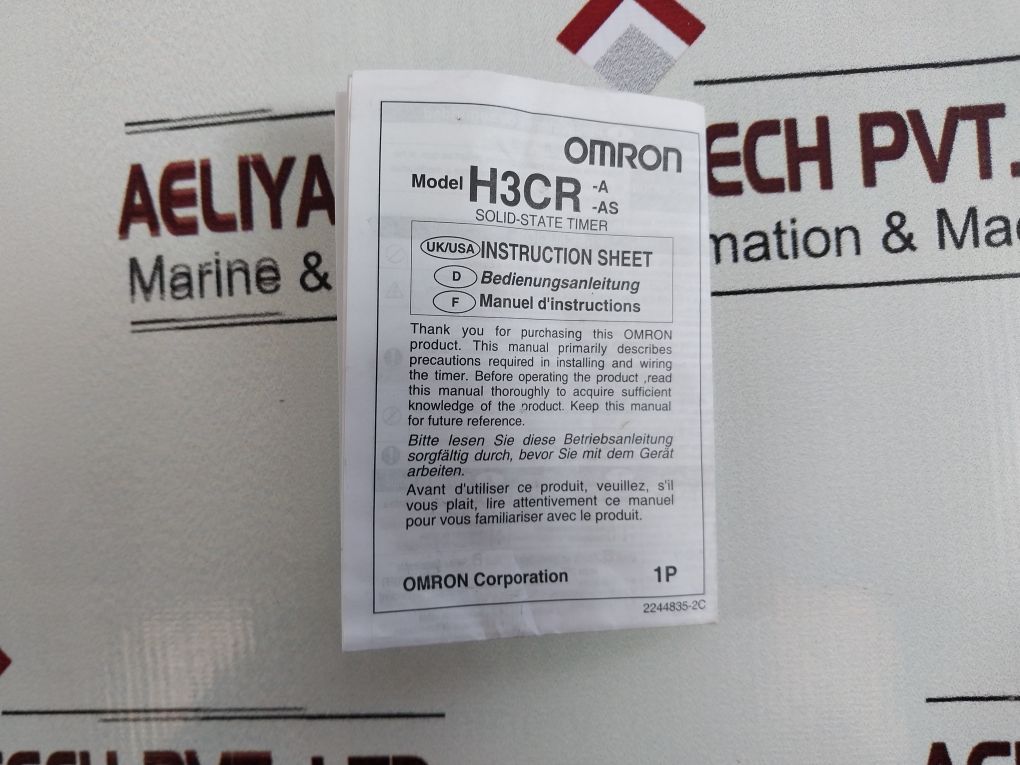 Omron H3Cr-a Solid State Timer