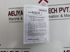 Omron H3Cr-a Solid State Timer