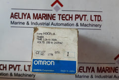 Omron H3Cr-a Timer 0 To 1.2 Min 250Vac