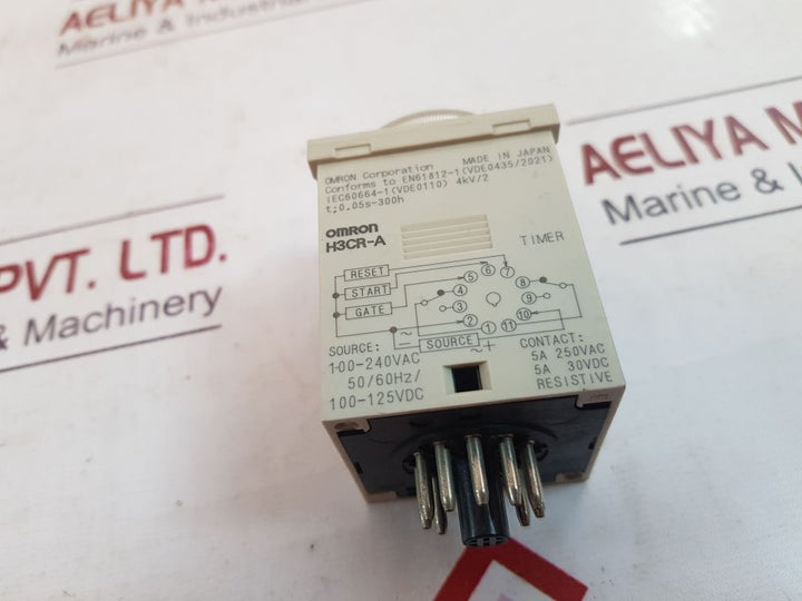 Omron H3Cr-a Timer 0 To 1.2 Min 0.5A