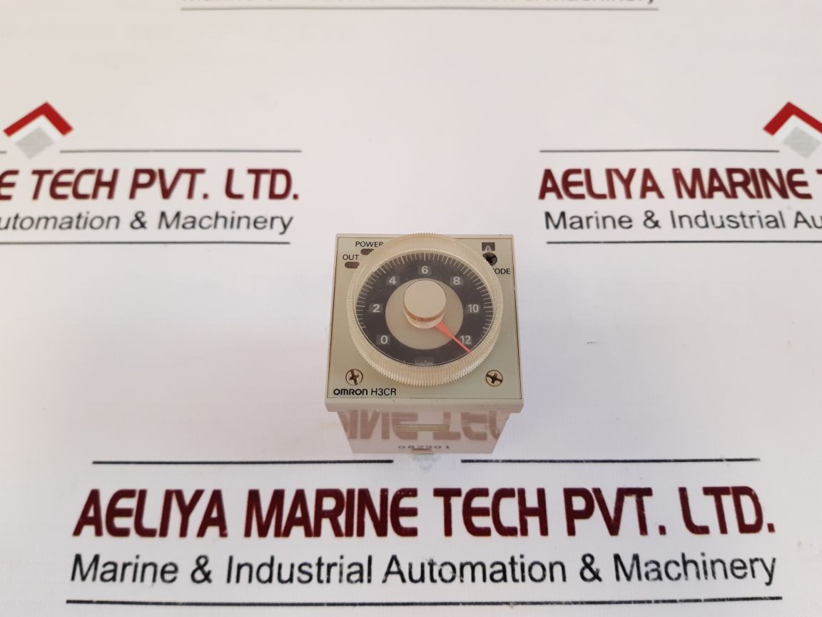 Omron H3Cr-a8-600 Timer 24VdcAc 5060Hz