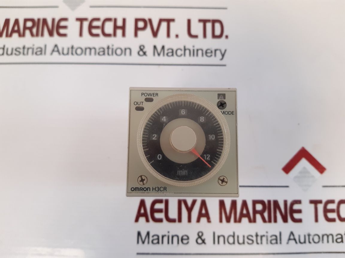 Omron H3Cr-a8-600 Timer 24VdcAc 5060Hz