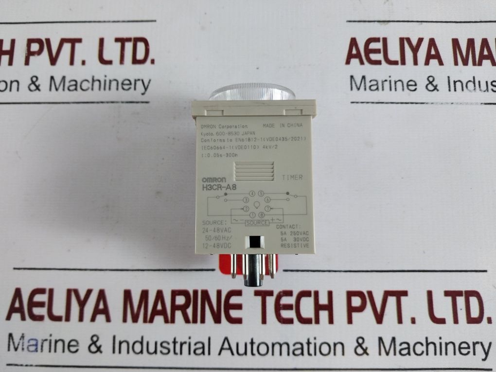 Omron H3Cr-a8 Timer 0-30 Min Mode J