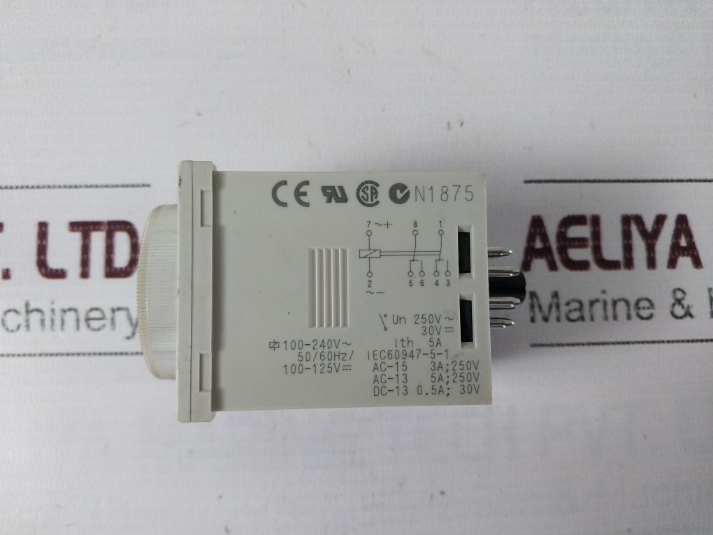 Omron H3Cr-a8 Timer Modules 100-240Vac 50/60Hz
