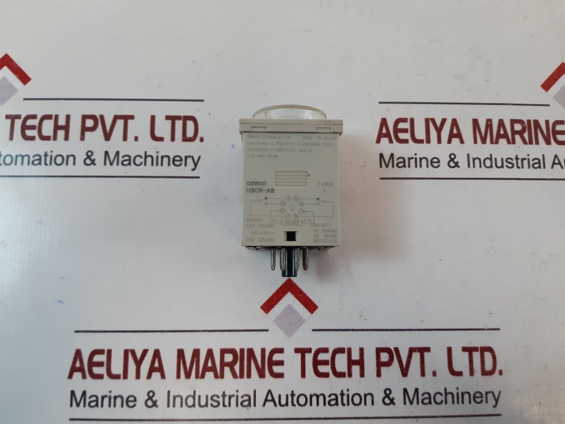 Omron H3Cr-a8 Digital Timer 0 To 12 Sec