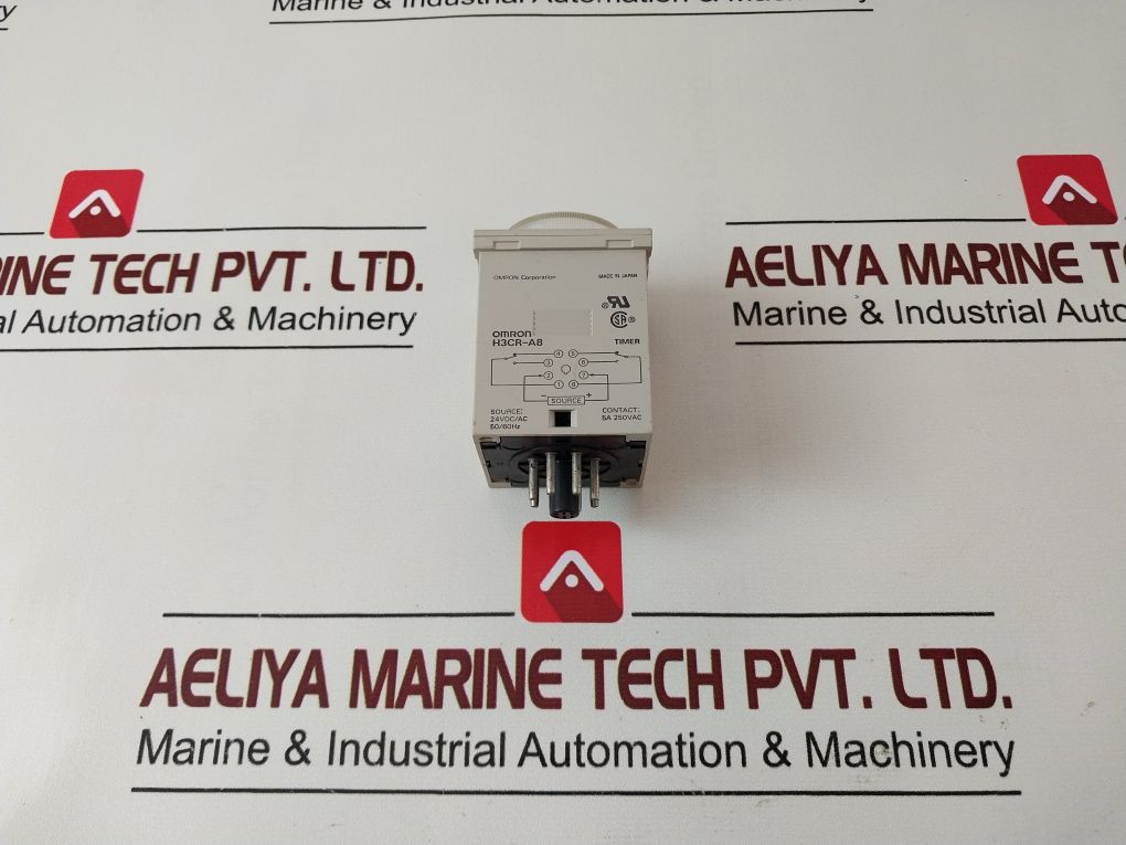 Omron H3Cr-a8 Timer 24Vdc/Ac 50/60Hz