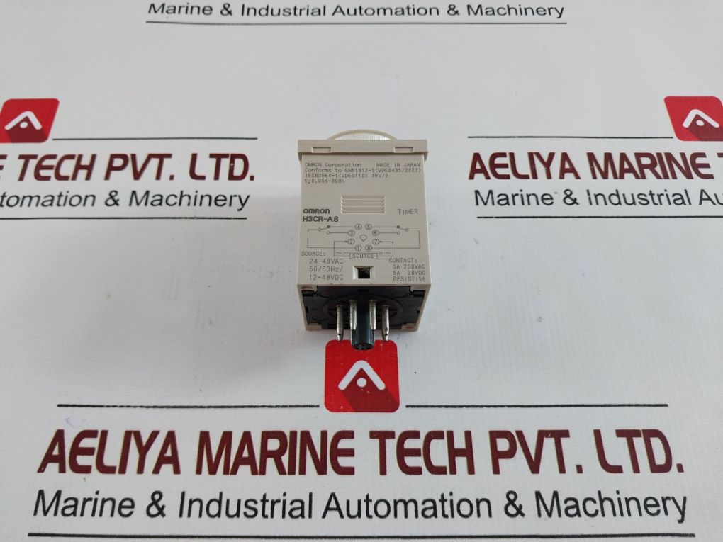 Omron H3Cr-a8 Timer 0.05S-300H 24-48Vac