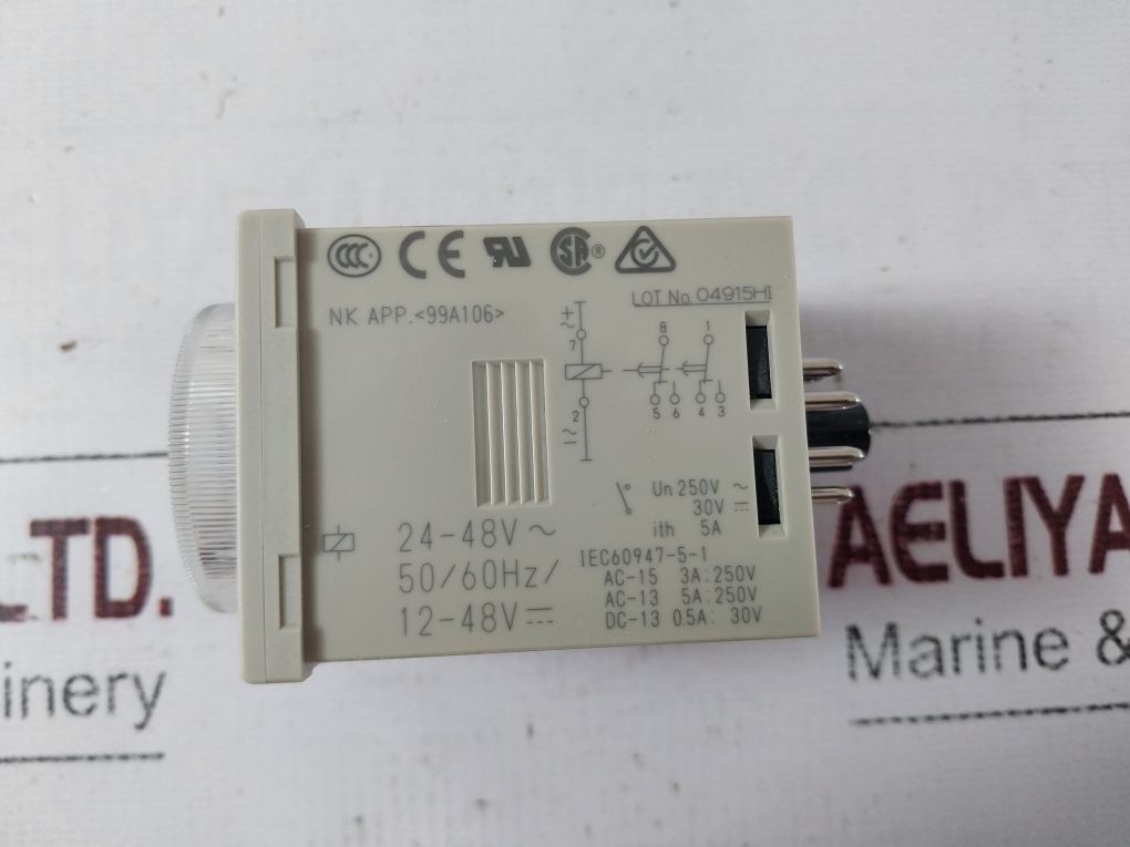 Omron H3Cr-a8 Solid-state Timer Mode: A 0-1.2 Min