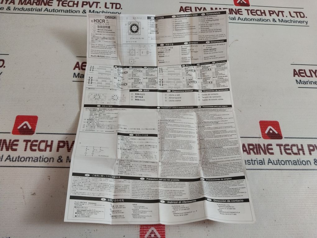 Omron H3Cr-a8 Timer 24-48Vac