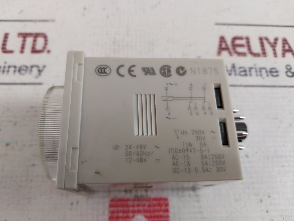 Omron H3Cr-a8 Timer 24-48Vac