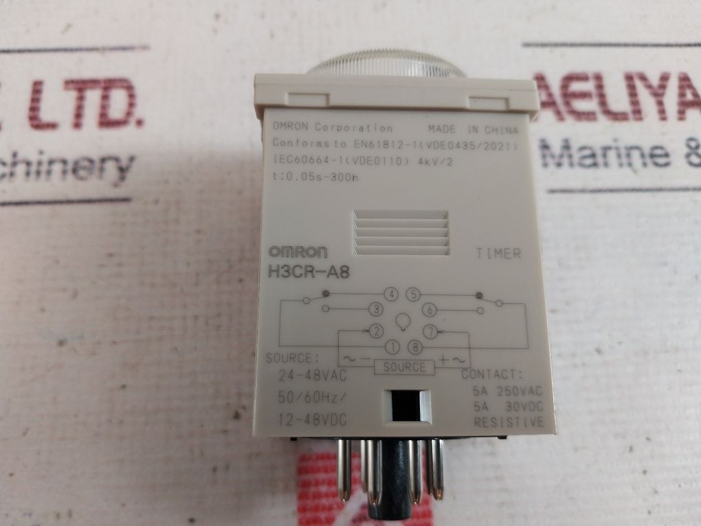 Omron H3Cr-a8 Timer 24-48Vac