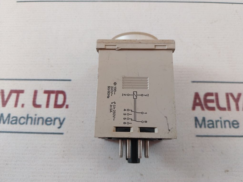 Omron H3Cr-a8 Timer 0-1.2 Min 5A