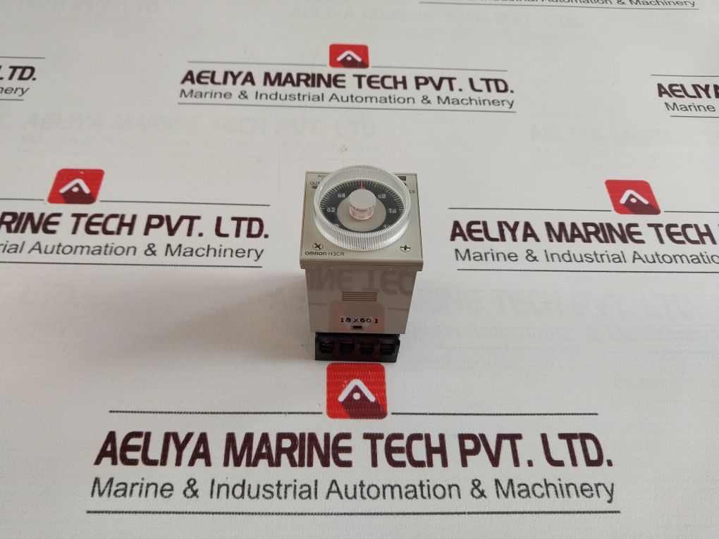 Omron H3Cr-a8 Timer 0-1.2 Min Mode: A With Base