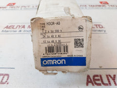 Omron H3Cr-a8 Timer 0.5S-300H/1.2S To 300 H
