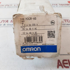 Omron H3Cr-a8 Timer 0.5S-300H/1.2S To 300 H