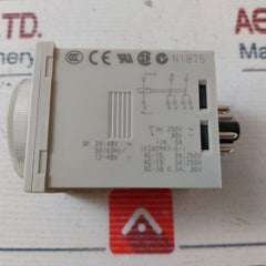 Omron H3Cr-a8 Timer 0.5S-300H/1.2S To 300 H
